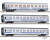 01601  Tillig Set of 3 Passenger cars Berlin-Warzawa-Express.(Limited edition)